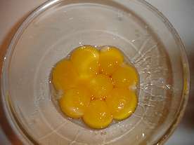 Separate 8 egg yolks