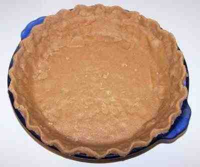 Pour into the pie crust
